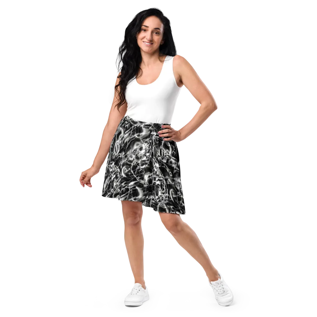 Chrome Tempest on Skater Skirt — Front