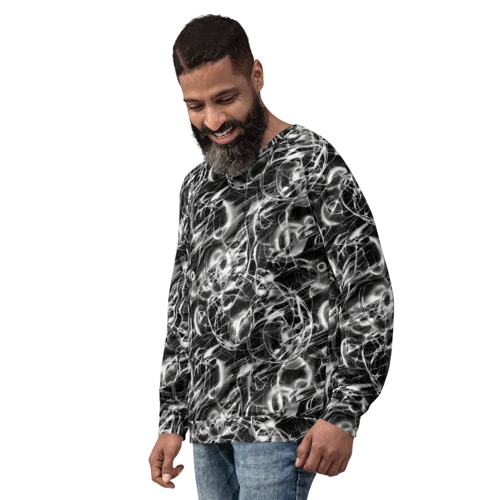 Chrome Tempest on Sweatshirt — Left Front