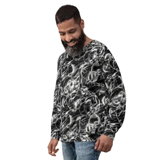 Chrome Tempest on a Sweatshirt