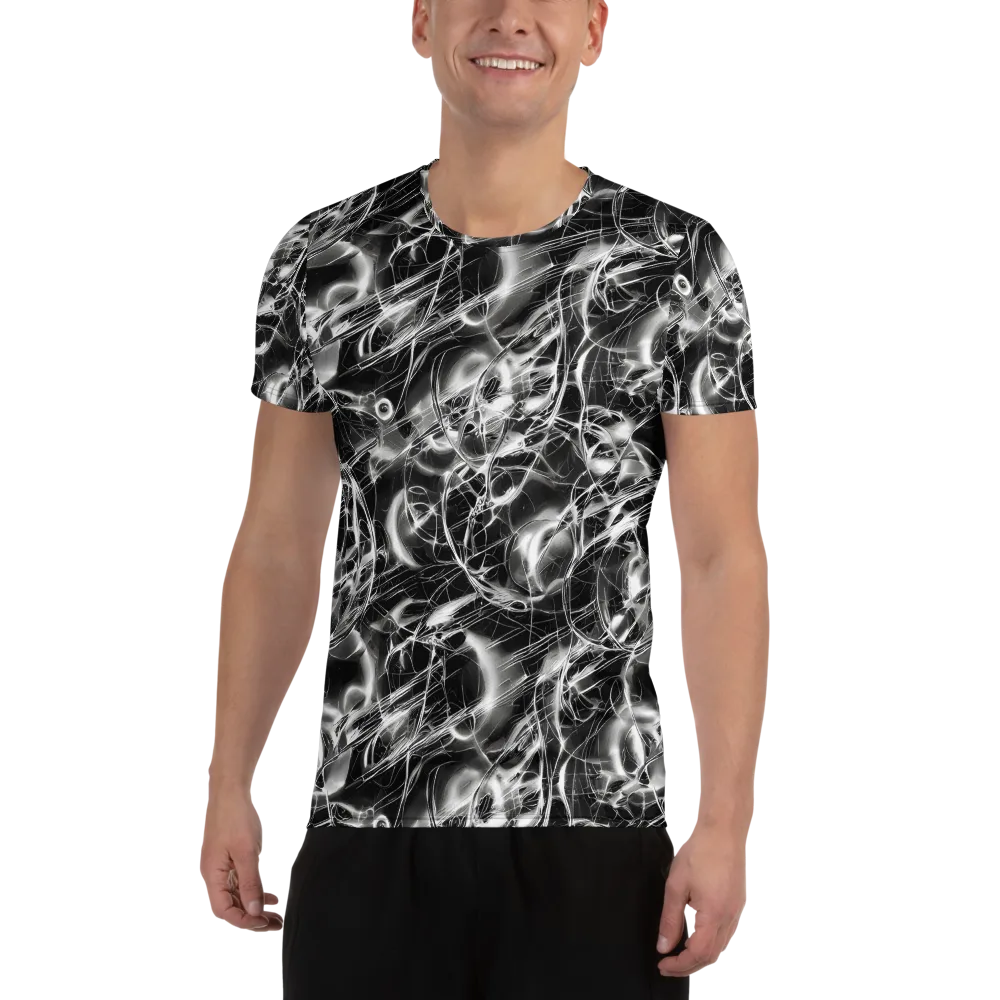 Chrome Tempest on Men's Athletic T-Shirt — Front