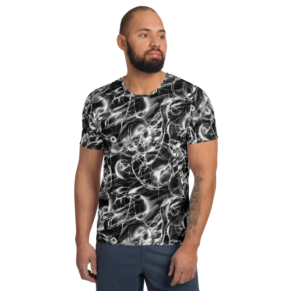 Chrome Tempest on Men's Athletic T-Shirt — Front