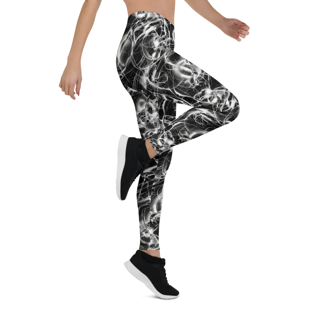 Chrome Tempest on Leggings — Right