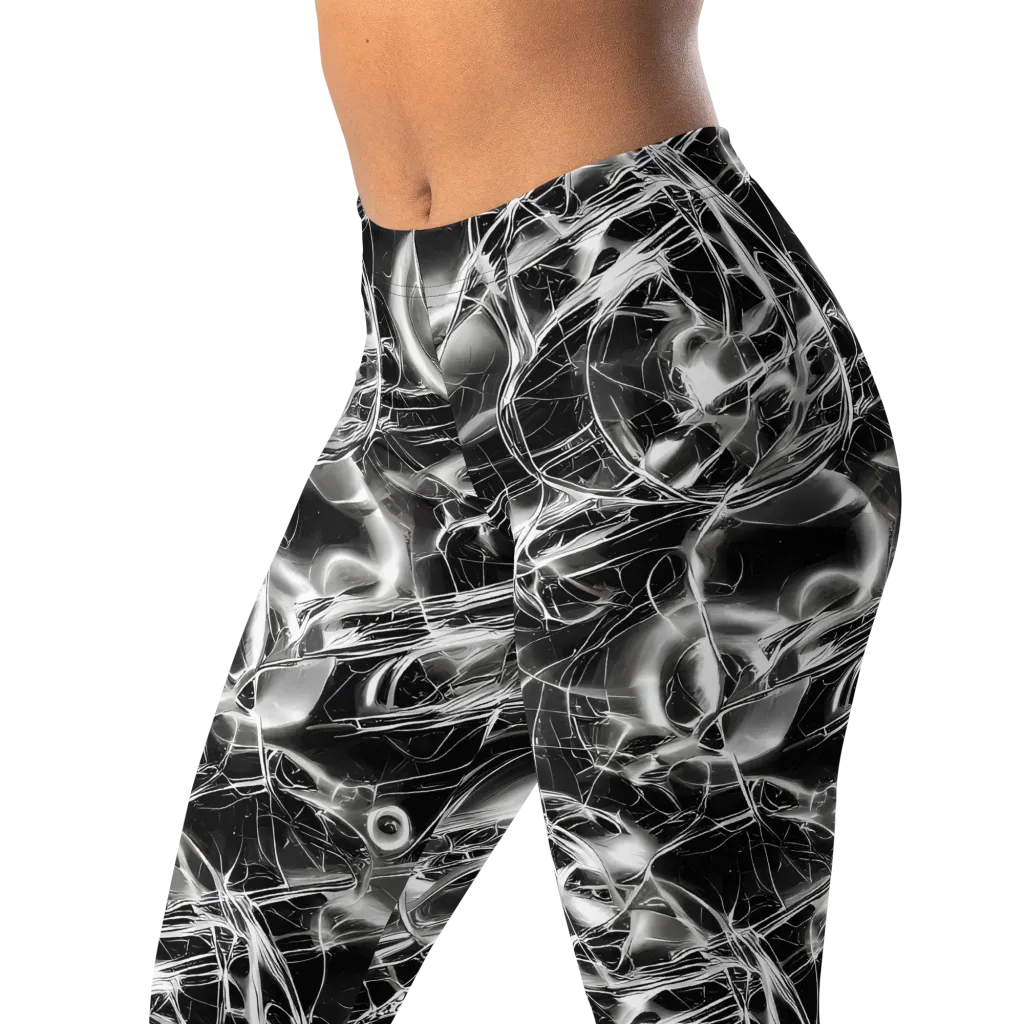 Chrome Tempest on Leggings — Left Front
