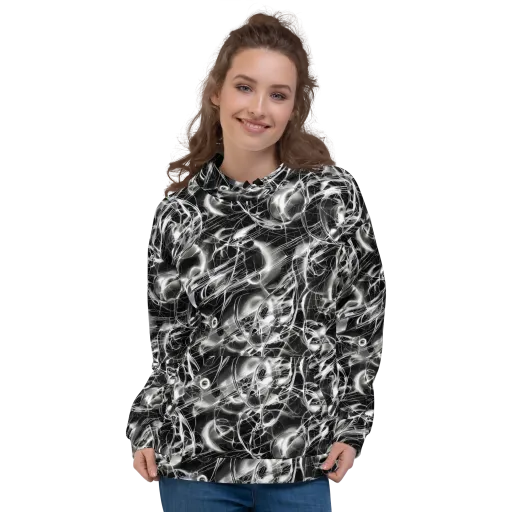 Chrome Tempest on a Hoodie