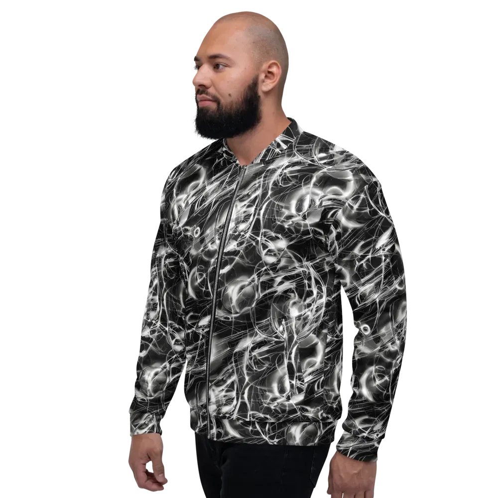 Chrome Tempest on Bomber Jacket — Left