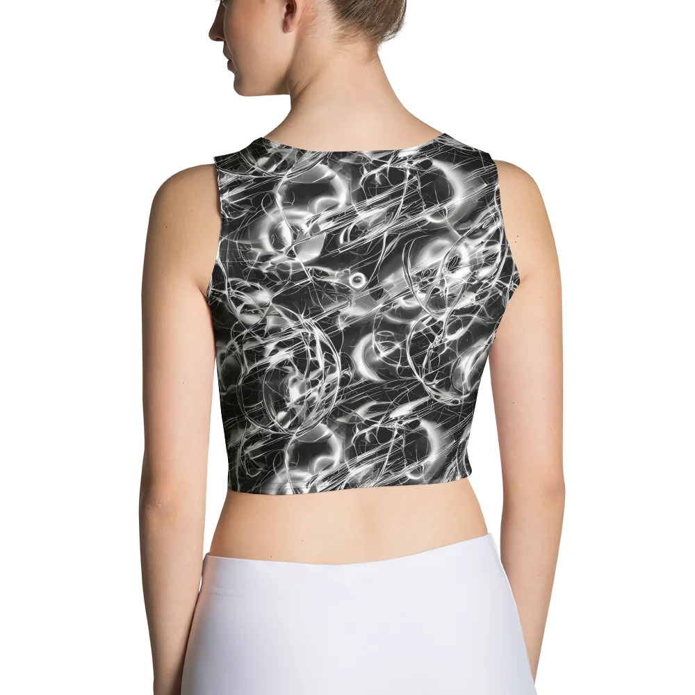 Chrome Tempest on Crop Top — Back