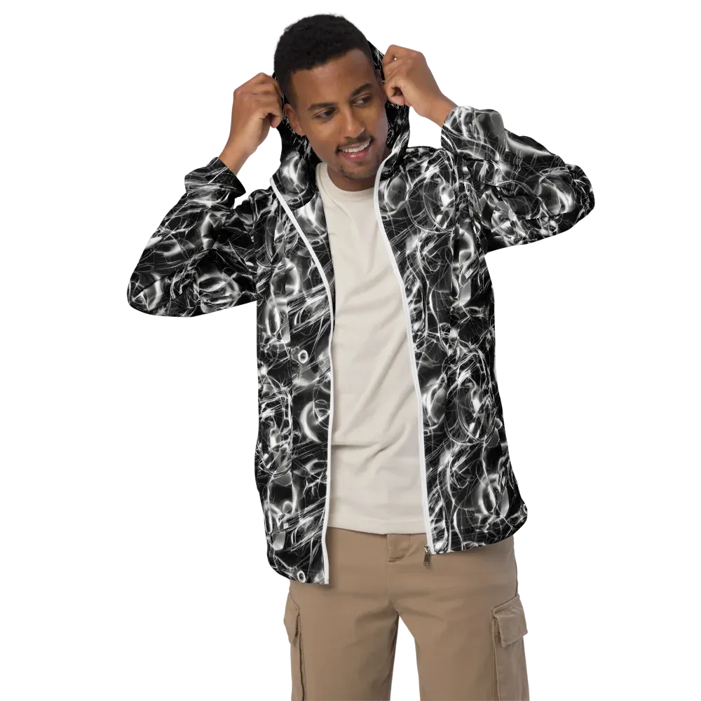 Chrome Tempest on Men's Windbreaker — Front