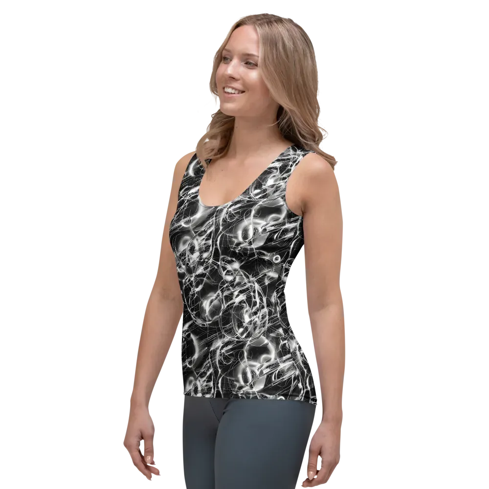 Chrome Tempest on Women's Tank Top — Left Front