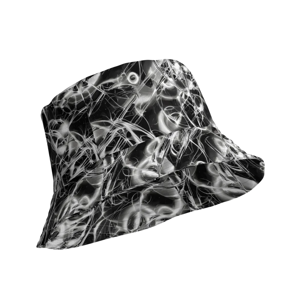 Chrome Tempest on Reversible Bucket Hat — Product details Outside