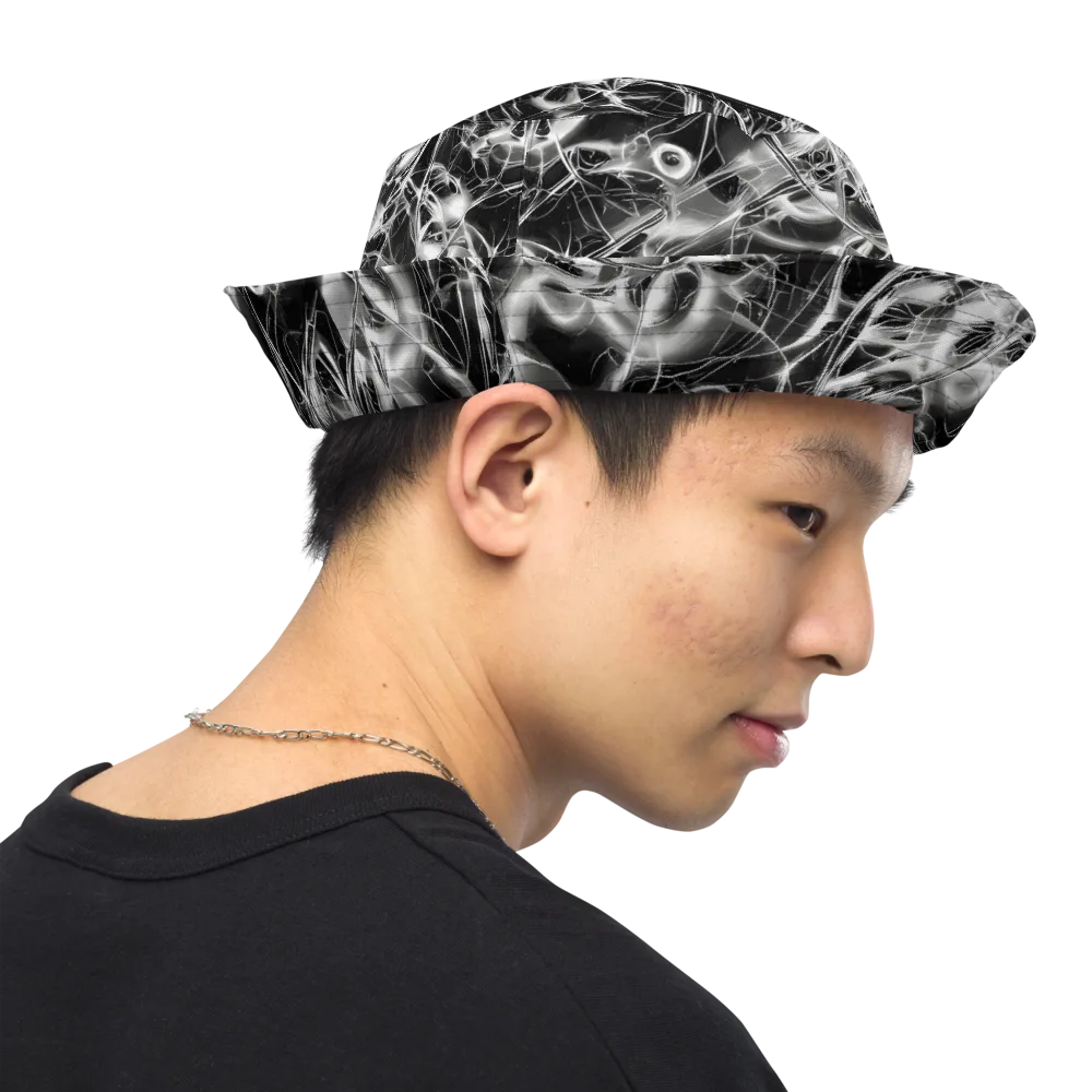 Chrome Tempest on Reversible Bucket Hat — Right Outside