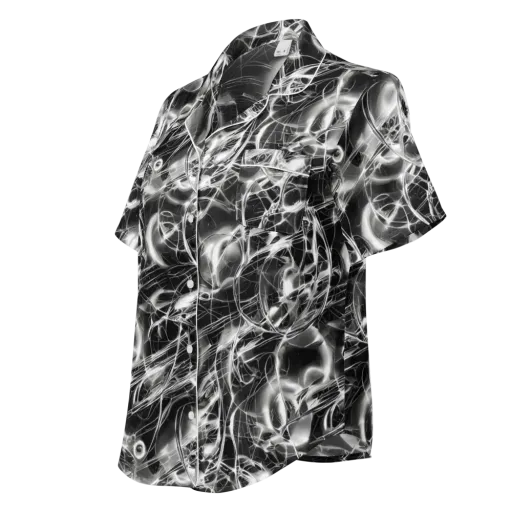 Chrome Tempest on a Women's Short Sleeve Pajama Top