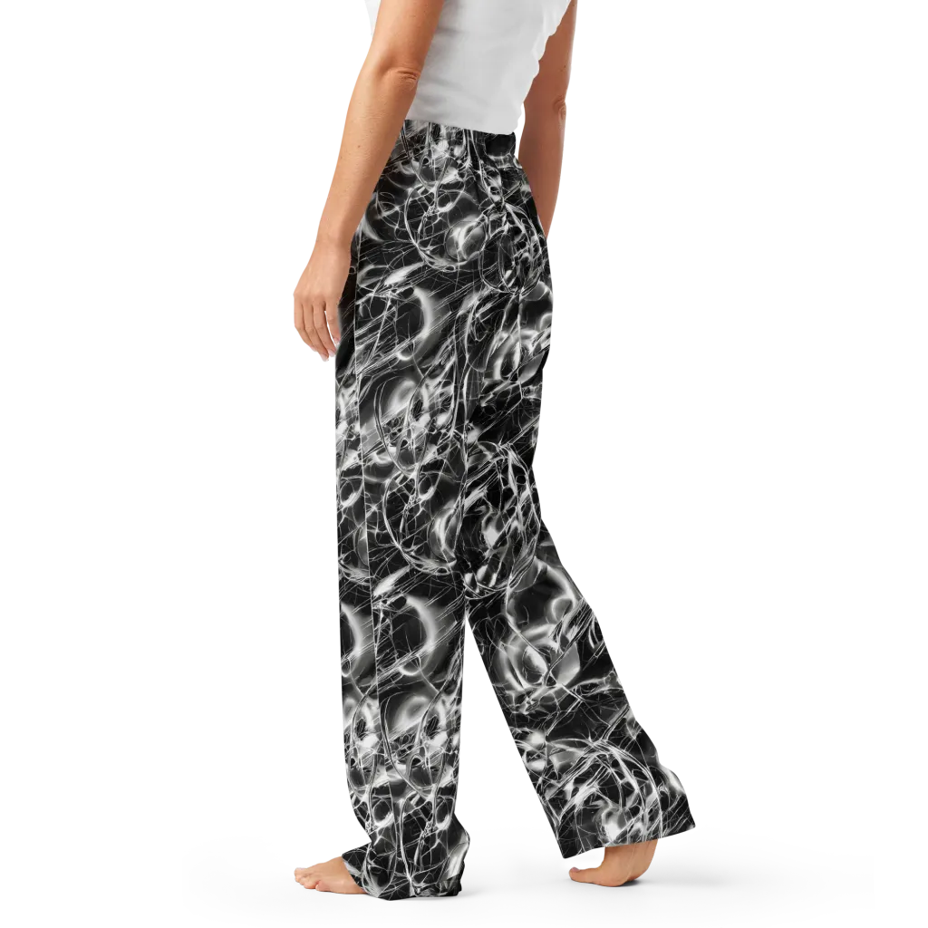 Chrome Tempest on Women's Pajama Pants — Left