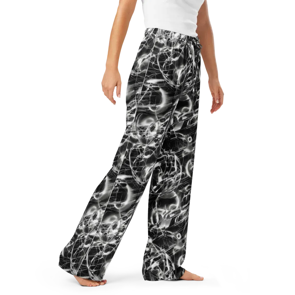 Chrome Tempest on Women's Pajama Pants — Right Front