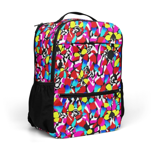 Chromatic Riot on a Utility Backpack