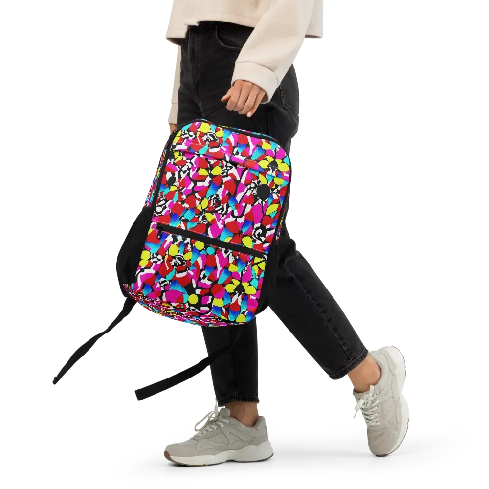 Chromatic Riot on Utility Backpack — Front