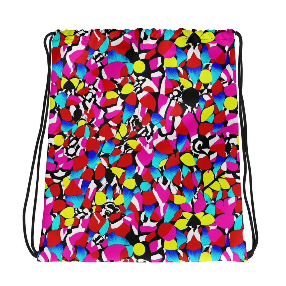 Chromatic Riot on Drawstring Bag — Photo