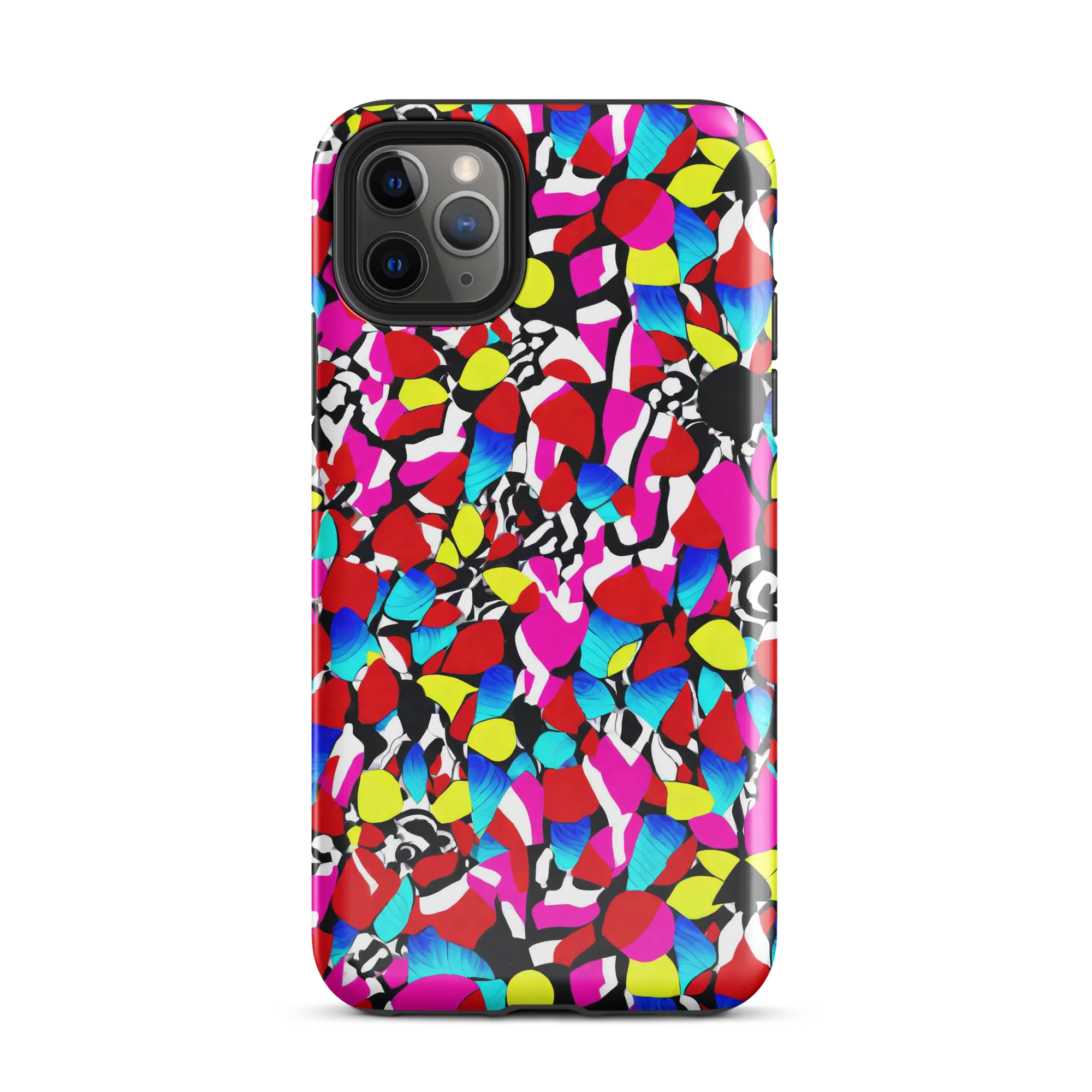 Chromatic Riot on Tough Case for iPhone® — Front