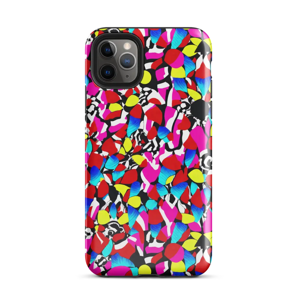 Chromatic Riot on Tough Case for iPhone® — Front