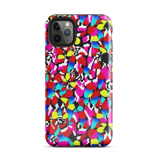 Chromatic Riot on a Tough Case for iPhone®