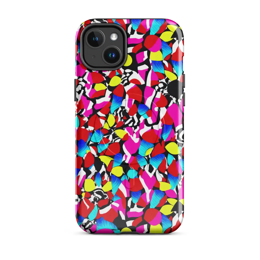 Chromatic Riot on MagSafe Tough Case for iPhone® — Front