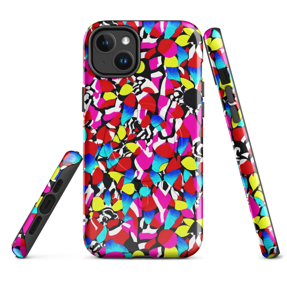 Chromatic Riot on MagSafe Tough Case for iPhone® — Front
