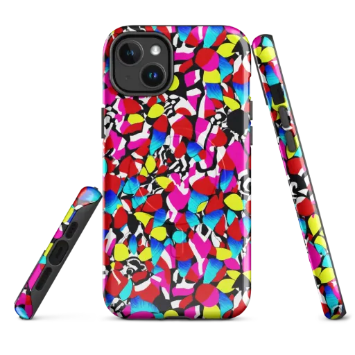 Chromatic Riot on a MagSafe Tough Case for iPhone®