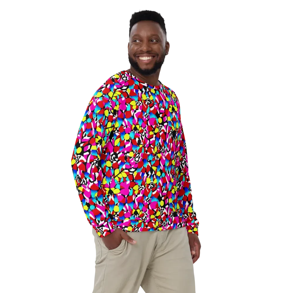 Chromatic Riot on Sweatshirt — Front