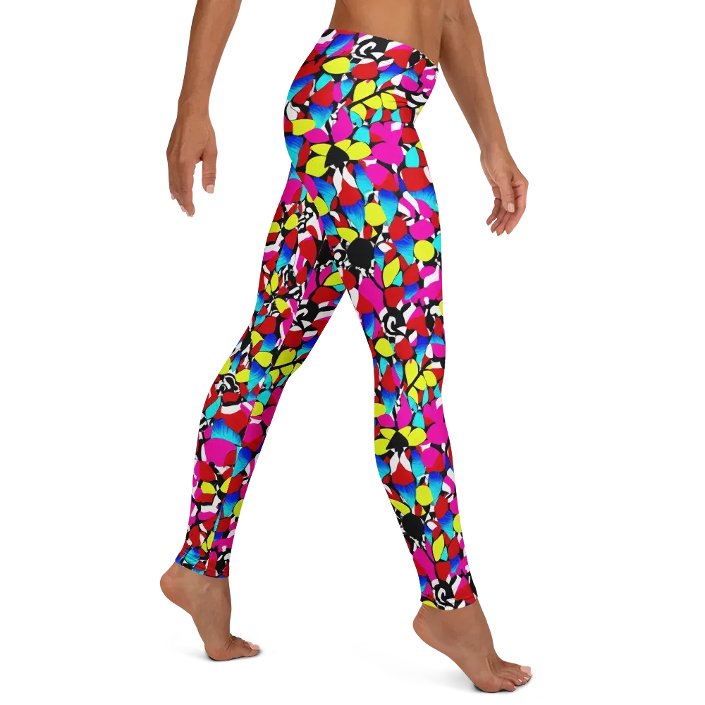 Chromatic Riot on Leggings — Right