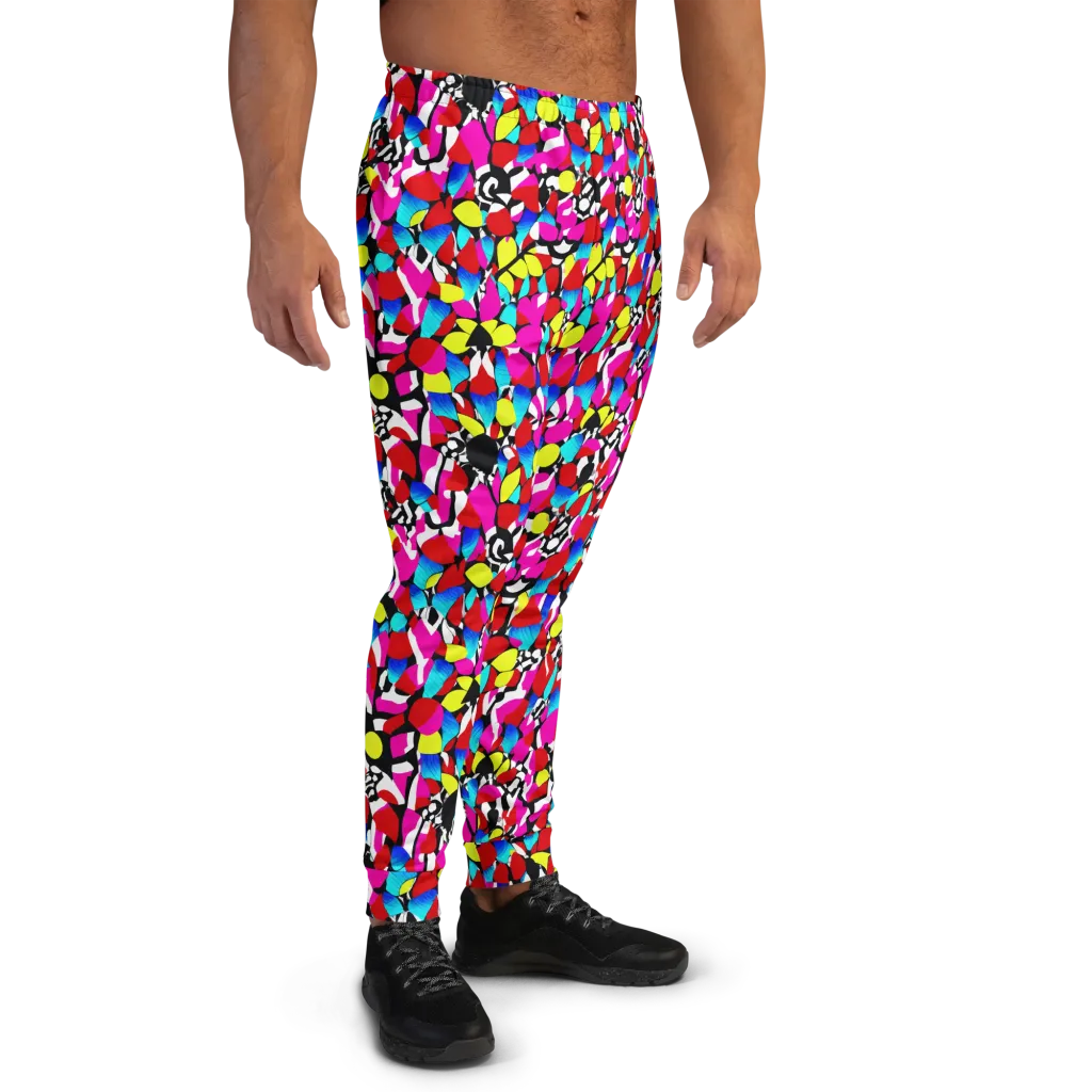 Chromatic Riot on Men's Joggers — Right