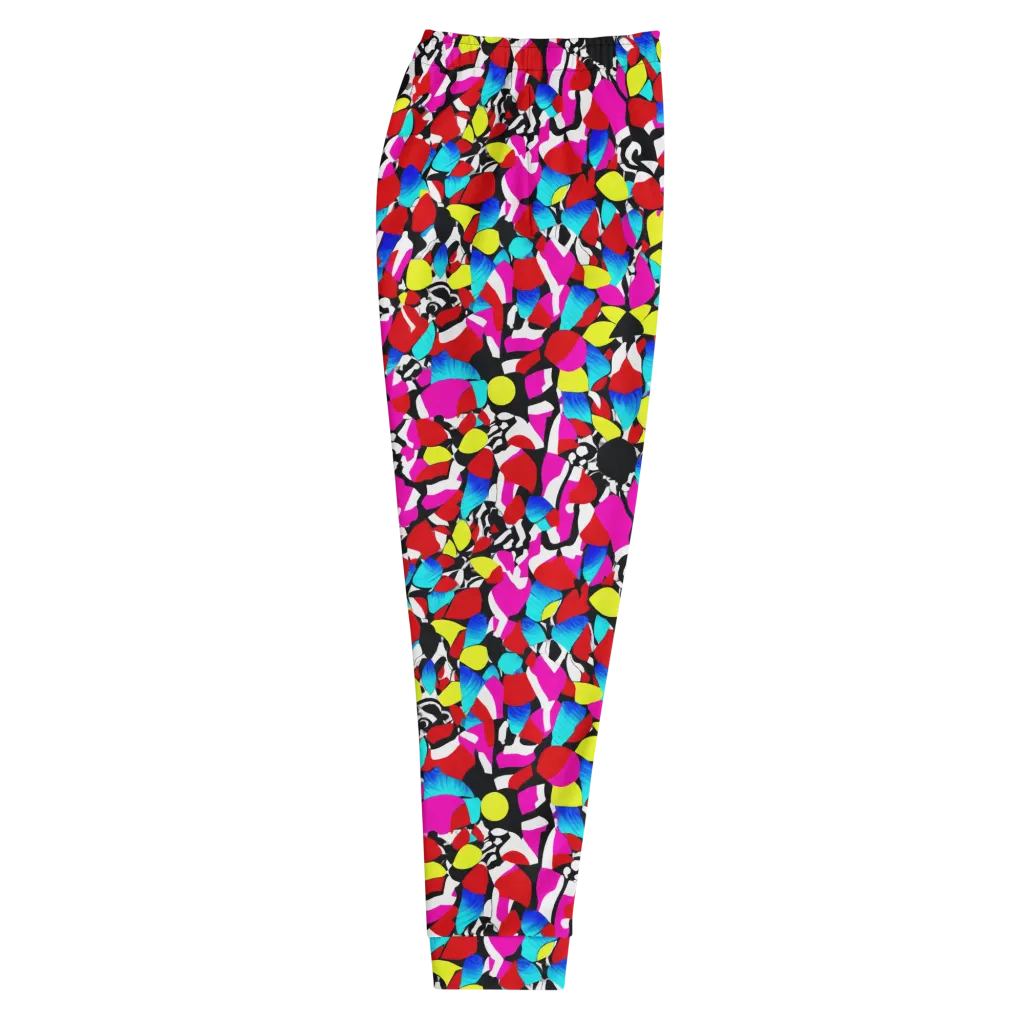 Chromatic Riot on Men's Joggers — Right