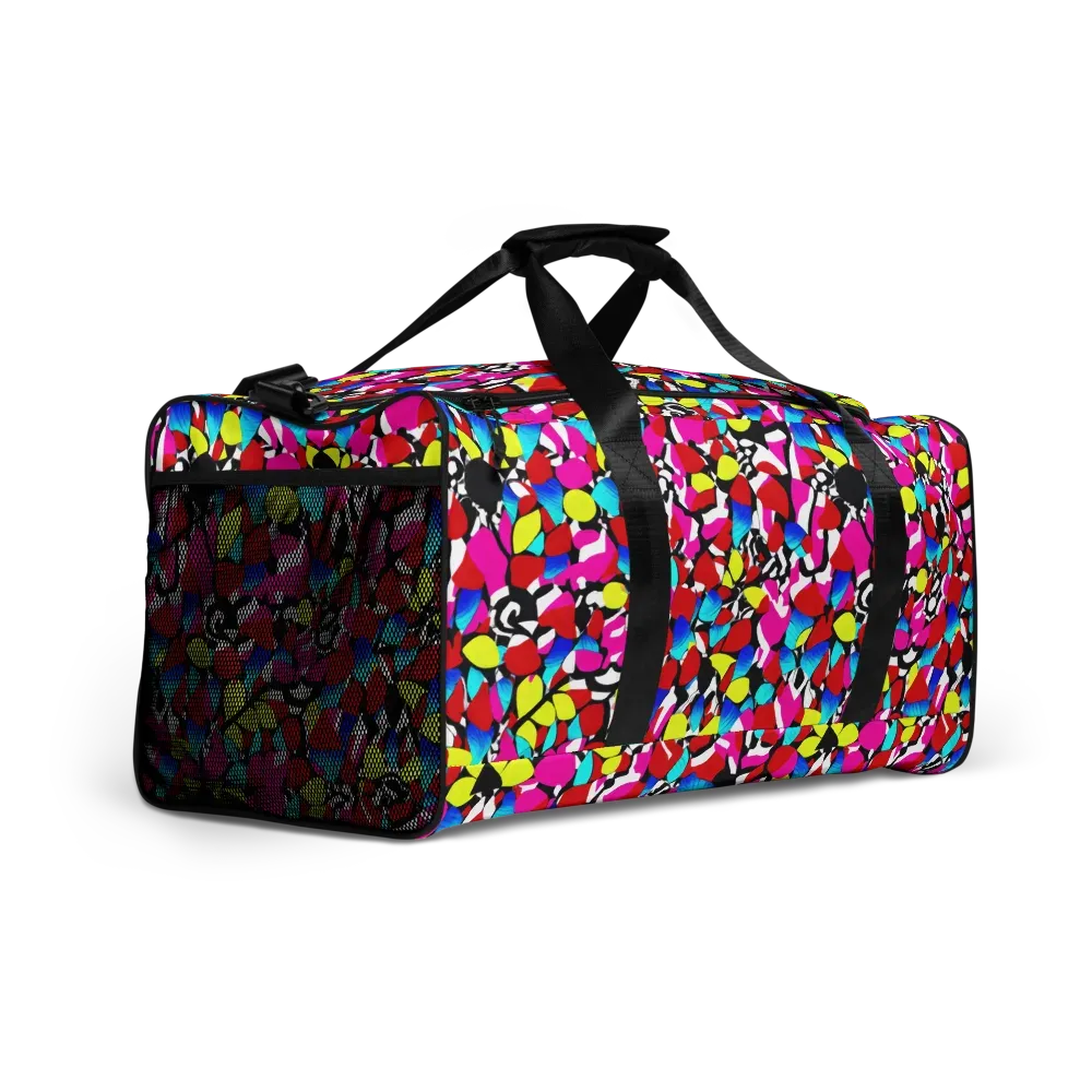 Chromatic Riot on Duffle Bag — Right Front