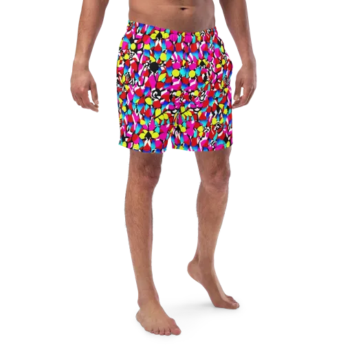 Chromatic Riot on a Swim Trunks