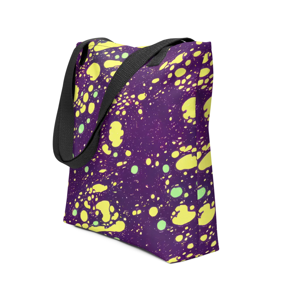 Electric Splatter on Tote Bag — Front