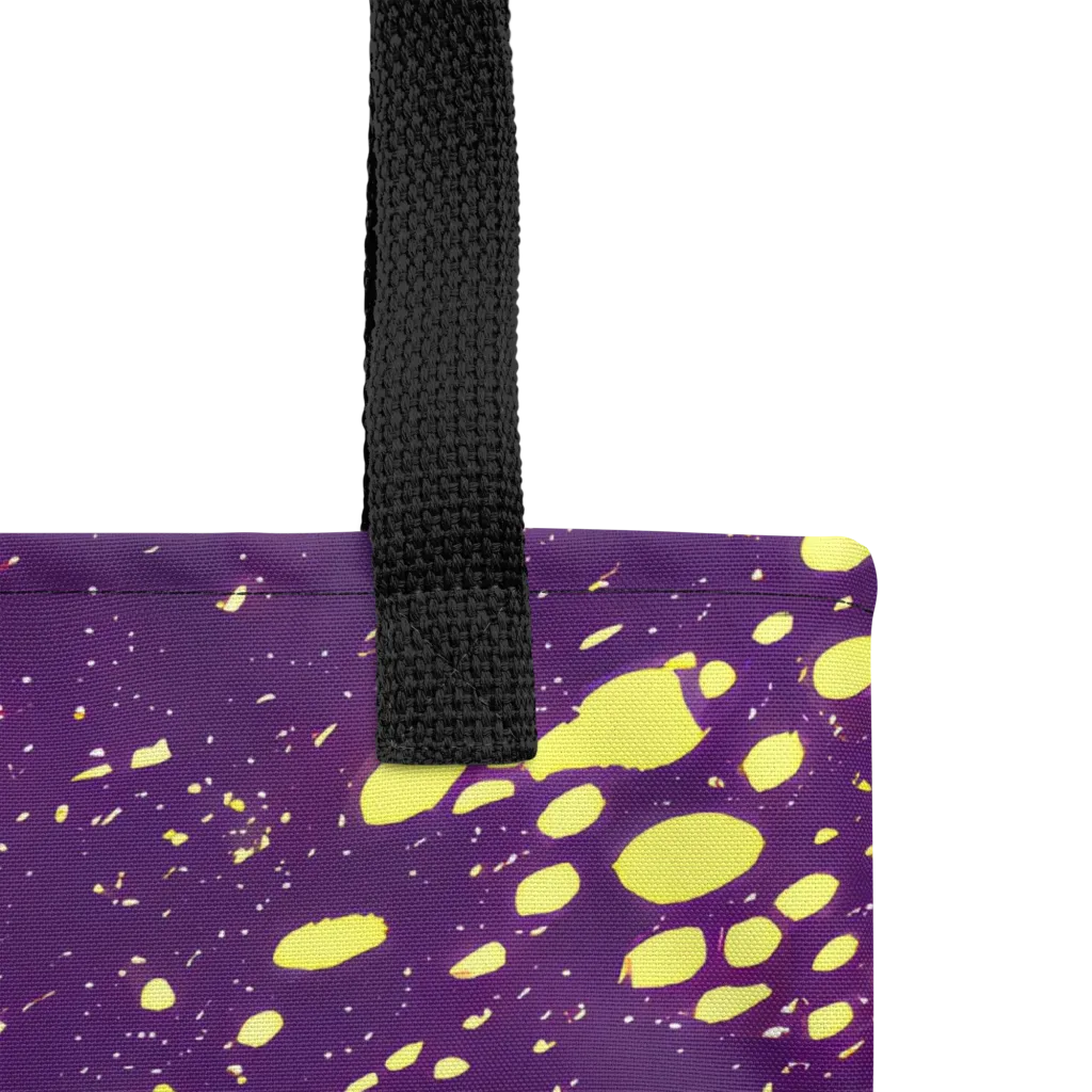 Electric Splatter on Tote Bag — Product details