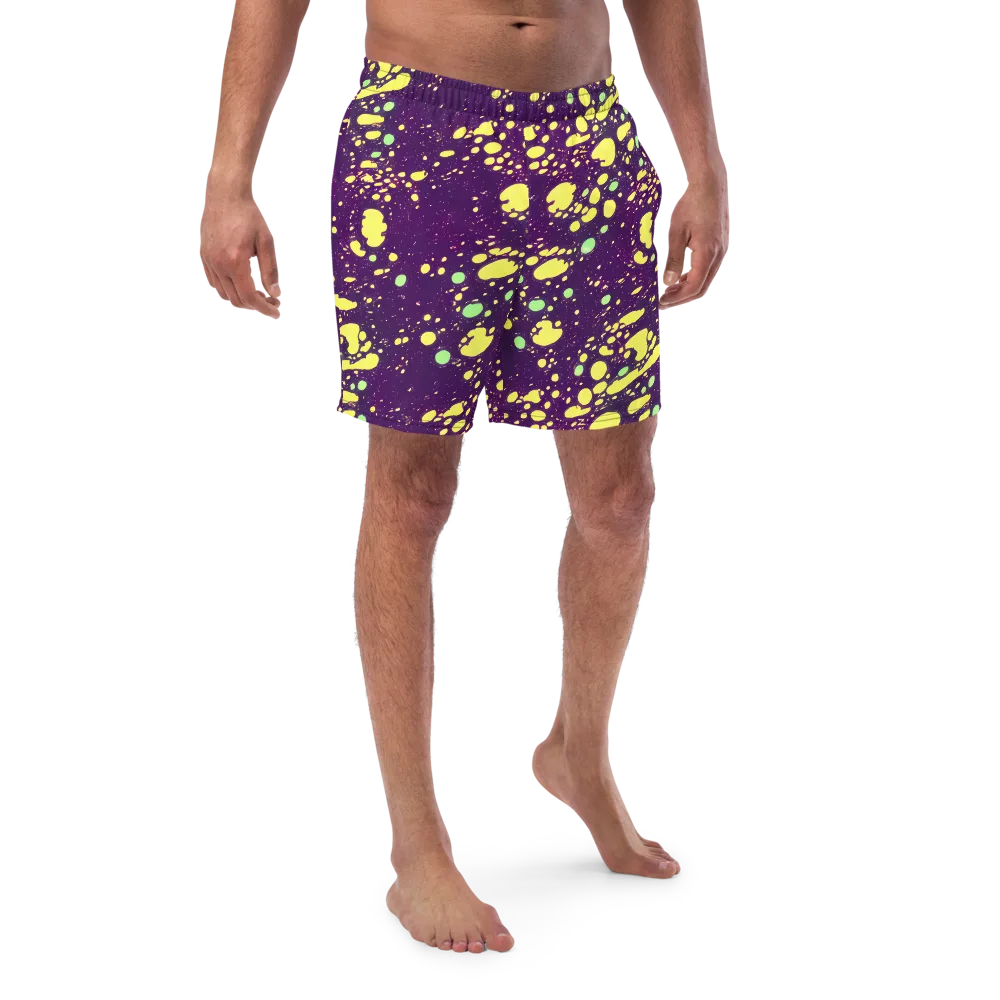 Electric Splatter on Swim Trunks — Front
