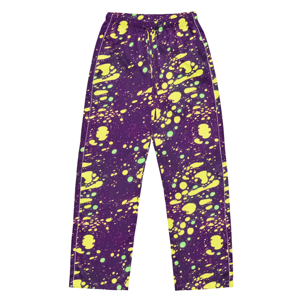 Electric Splatter on Women's Pajama Pants — Front