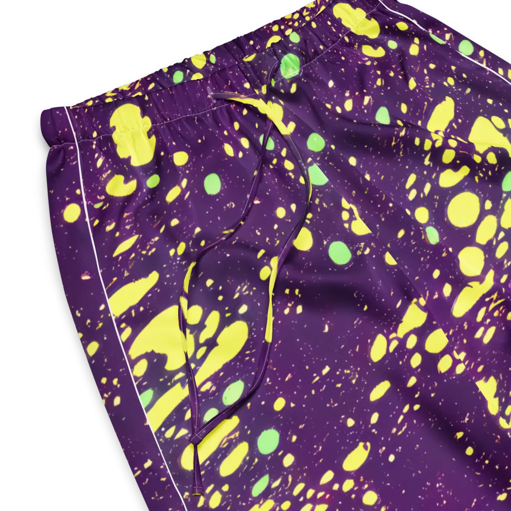 Electric Splatter on Women's Pajama Pants — Product details