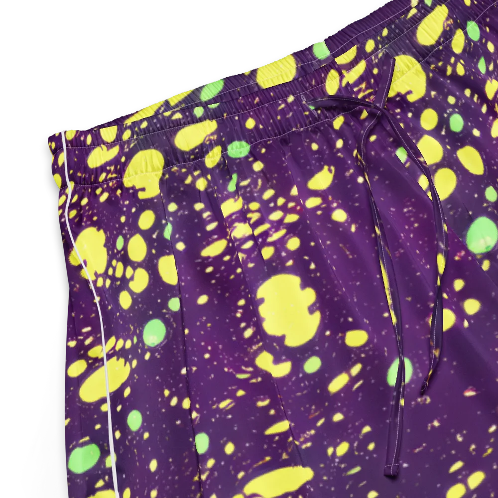 Electric Splatter on Women's Pajama Shorts — Product details