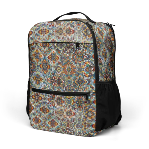 Cobalt Garland on a Utility Backpack