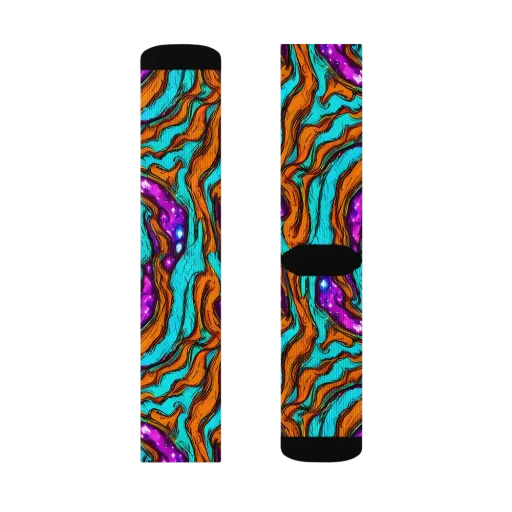 Molten Mirage on a Socks