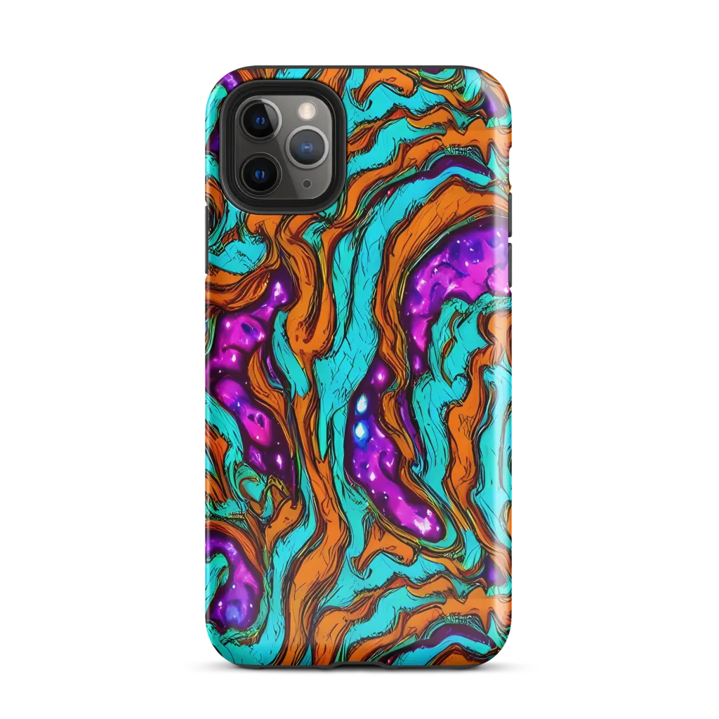 Molten Mirage on Tough Case for iPhone® — Front
