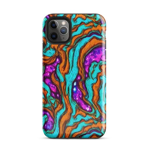 Molten Mirage on a Tough Case for iPhone®