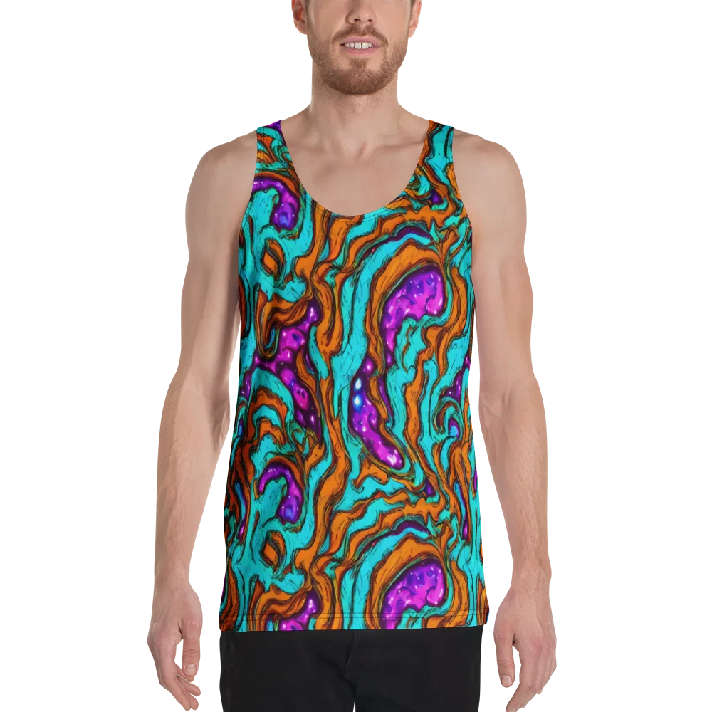 Molten Mirage on Men's Tank Top — Front