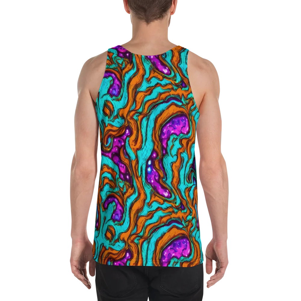 Molten Mirage on Men's Tank Top — Back