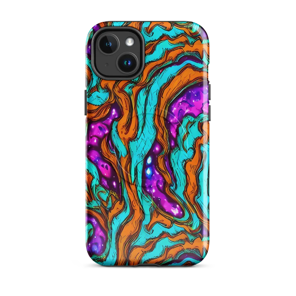 Molten Mirage on MagSafe Tough Case for iPhone® — Front