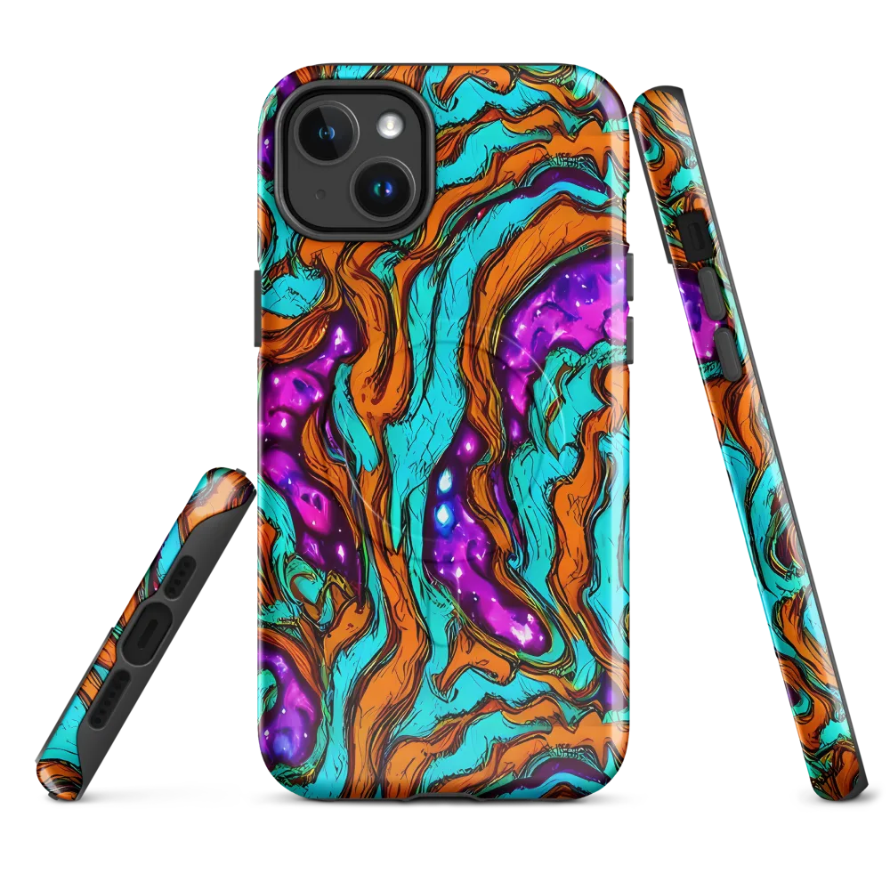 Molten Mirage on MagSafe Tough Case for iPhone® — Front
