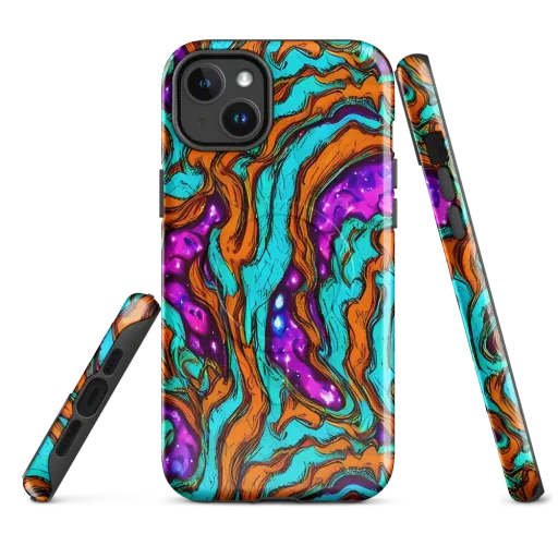 Molten Mirage on a MagSafe Tough Case for iPhone®