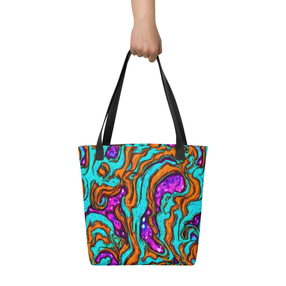 Molten Mirage on Tote Bag — Front