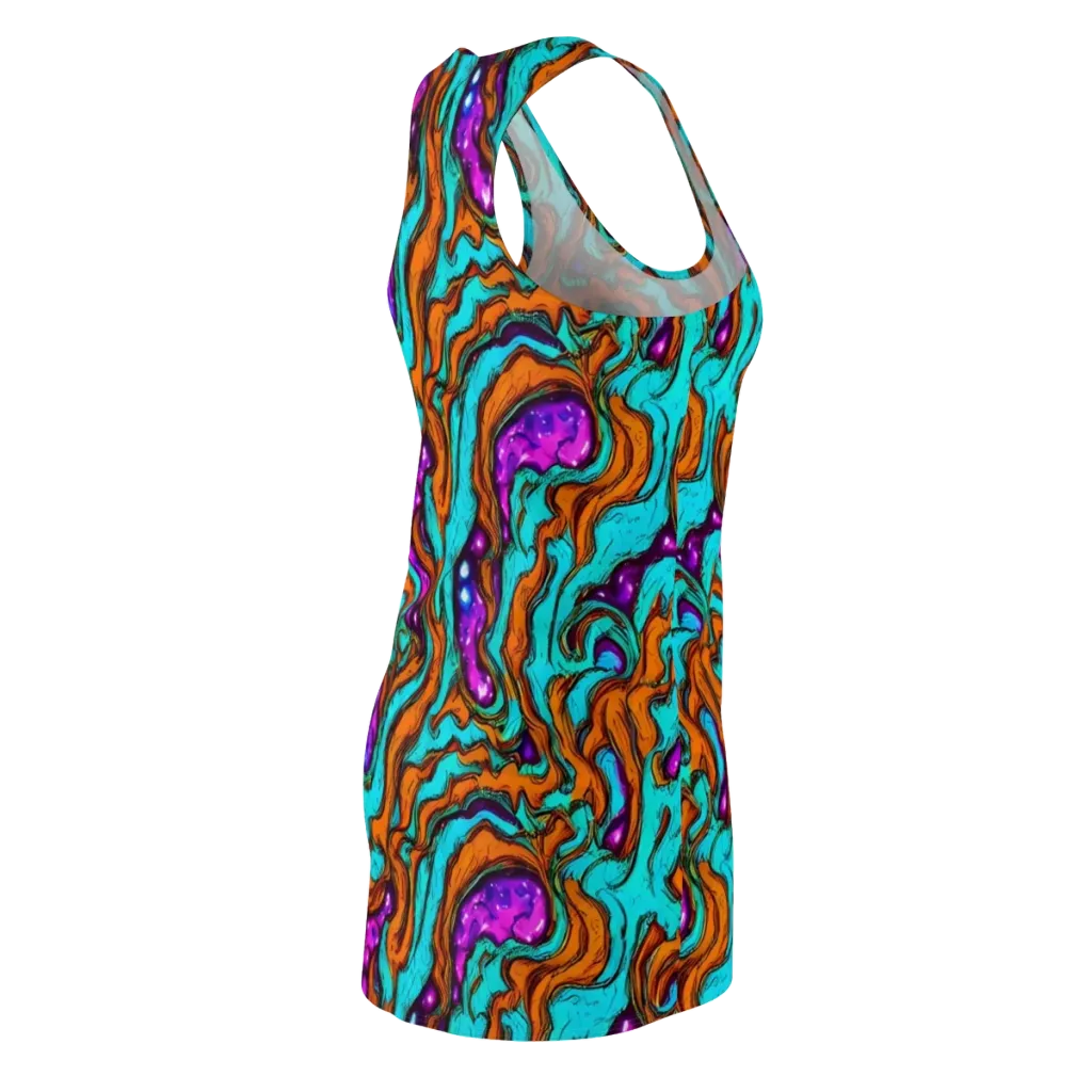 Molten Mirage on Racerback Dress — Back Side