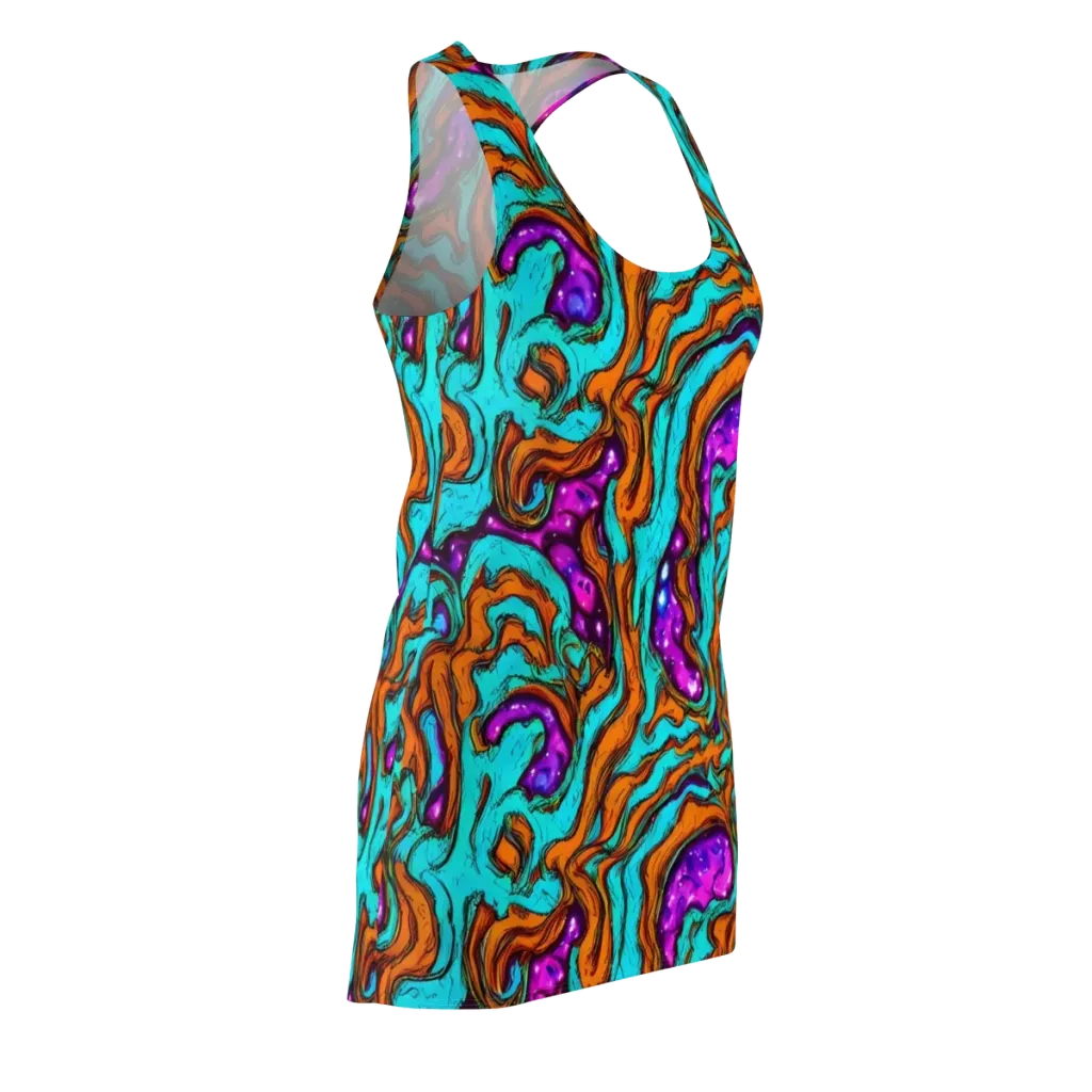Molten Mirage on Racerback Dress — Front Side